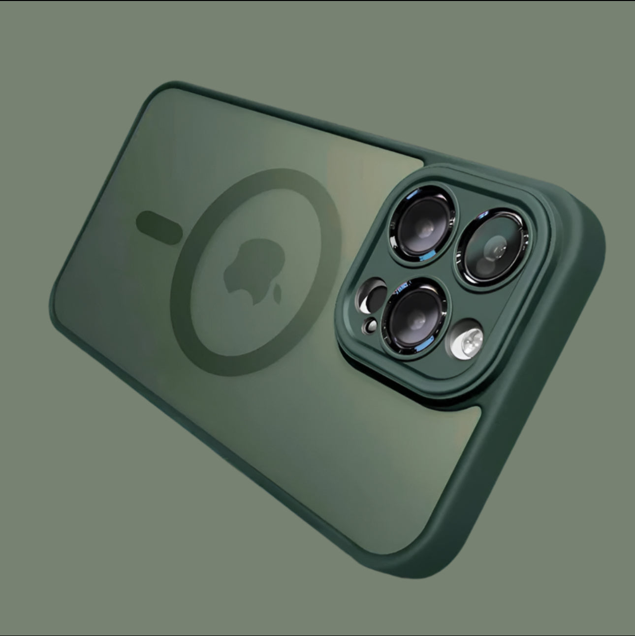 MagSafe Luxury Matte Armor Case for iPhone 14–16