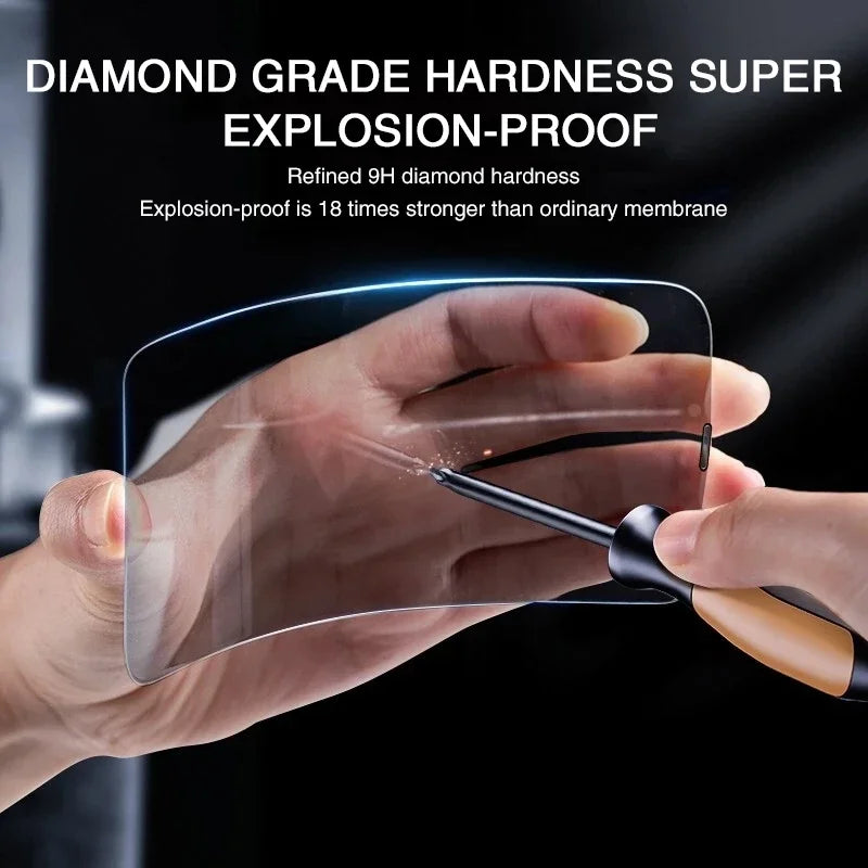 Privacy Tempered Glass Screen Protector for iPhone 16, 15, 14, 13, Series – Anti-Spy Shield for Pro Max / Plus / XR / XS Max