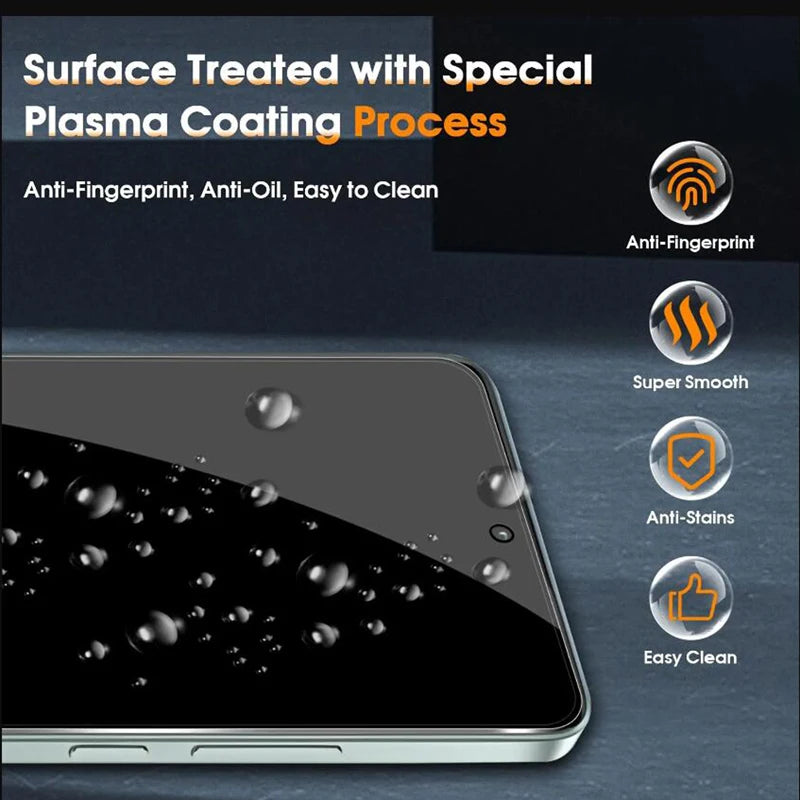 Privacy Screen Protector Compatible with Samsung Galaxy S25 Series – Anti-Spy Tempered Glass for S25, S25 Plus, S25 Ultra